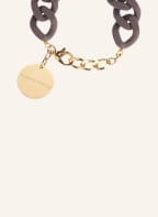 VANESSA BARONI Armband FLAT CHAIN, Farbe: TAUPE/ GOLD (Bild 1)