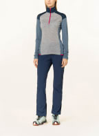 me°ru' Midlayer VORDINGBORG mit Merinowolle, Farbe: BLAUGRAU/ GRAU (Bild 1)