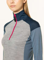 me°ru' Midlayer VORDINGBORG mit Merinowolle, Farbe: BLAUGRAU/ GRAU (Bild 1)