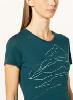 me°ru' T-Shirt RJUKAN mit Merinowolle, Farbe: PETROL (Bild 1)