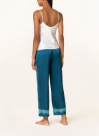 SIMONE PÉRÈLE Pajama pants SATIN SECRETS in satin , Color: TEAL (Image 1)