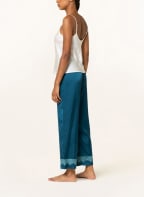 SIMONE PÉRÈLE Pajama pants SATIN SECRETS in satin , Color: TEAL (Image 1)