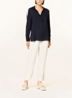 REISS Blusenshirt MILLIE mit Galonstreifen, Farbe: DUNKELBLAU/ CREME (Bild 1)