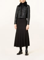TED BAKER Cropped-Lederjacke BASILE , Farbe: SCHWARZ (Bild 1)
