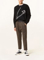 ALL SAINTS Hose TALLIS Tapered Cropped Fit mit verkürzter Beinlänge, Farbe: KHAKI (Bild 1)