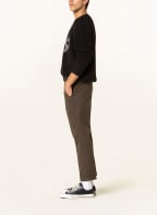 ALL SAINTS Hose TALLIS Tapered Cropped Fit mit verkürzter Beinlänge, Farbe: KHAKI (Bild 1)