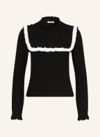 SANDRO Pullover, Farbe: SCHWARZ/ WEISS (Bild 1)