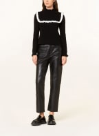 SANDRO Pullover, Farbe: SCHWARZ/ WEISS (Bild 1)