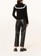 SANDRO Pullover, Farbe: SCHWARZ/ WEISS (Bild 1)
