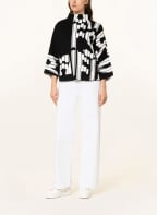 Joseph Ribkoff Pullover mit 3/4-Arm, Farbe: SCHWARZ/ WEISS (Bild 1)