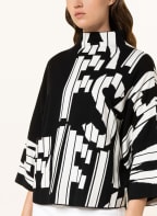 Joseph Ribkoff Pullover mit 3/4-Arm, Farbe: SCHWARZ/ WEISS (Bild 1)