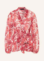 Phase Eight Wickelbluse ARABELLA, Farbe: WEISS/ ROT/ GOLD (Bild 1)