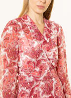 Phase Eight Wickelbluse ARABELLA, Farbe: WEISS/ ROT/ GOLD (Bild 1)
