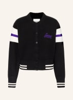 SANDRO Blouson, Farbe: SCHWARZ/ WEISS/ LILA (Bild 1)