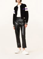 SANDRO Blouson, Farbe: SCHWARZ/ WEISS/ LILA (Bild 1)