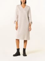 CARTOON Strickkleid mit 3/4-Arm, Farbe: BEIGE (Bild 1)