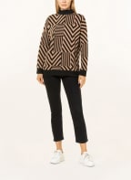 Phase Eight Pullover RENATTA, Farbe: CAMEL/ SCHWARZ (Bild 1)