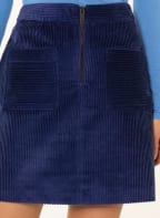 Phase Eight Corduroy skirt KENNEDY, Color: BLUE (Image 1)
