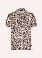 TED BAKER Piqué-Poloshirt TORIDON, Farbe: DUNKELLILA/ GRÜN/ WEISS (Bild 1)