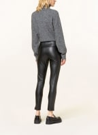 OPUS Leggings ELYSSA in Lederoptik, Farbe: SCHWARZ (Bild 1)