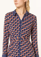 Phase Eight Hemdblusenkleid AMEL , Farbe: DUNKELBLAU/ WEISS/ ORANGE (Bild 1)