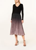 Phase Eight Pleated skirt ESTELLA, Color: BLACK/ ROSE/ SILVER (Image 1)