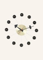 vitra Wall clock BALL CLOCK , Color: BLACK/ SILVER (Image 1)