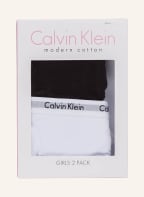 Calvin Klein 2er-Pack Slips, Farbe: SCHWARZ/ WEISS (Bild 1)