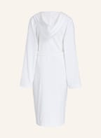 VOSSEN Unisex-Bademantel TEXAS mit Kapuze, Farbe: WEISS (Bild 1)