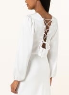NEO NOIR Cropped-Blusenshirt AURA , Farbe: WEISS (Bild 1)