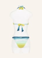 watercult Góra od bikini wiązana na szyi OMBRÉ FLOW, Kolor: PETROL/ MIĘTOWY/ CIEMNOŻÓŁTY (Obrazek 1)