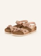 Birkenstock rio rose gold online