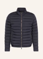 ダウンジャケット MOORER FW25 'Alarick' down jacket (MOUGI101114 U0214) MOORER Lightweight down jacket ALEC in dark blue