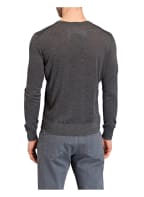 ZEGNA Cashmere-Pullover mit Seide, Farbe: DUNKELGRAU (Bild 1)