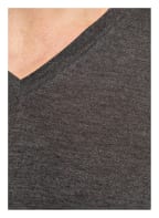ZEGNA Cashmere-Pullover mit Seide, Farbe: DUNKELGRAU (Bild 1)