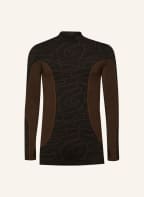 Wolford Langärmlige Shirt GCDS X WOLFORD CAMO COVERLOCK, Farbe: SCHWARZ (Bild 1)