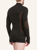 Wolford Langärmlige Shirt GCDS X WOLFORD CAMO COVERLOCK, Farbe: SCHWARZ (Bild 1)