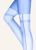 Wolford Strumpfhose BIKER, Farbe: BLAU (Bild 1)
