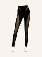 Wolford Leggings MUGLER X WOLFORD FLOCK SHAPING, Farbe: SCHWARZ (Bild 1)
