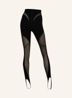 Wolford Leggings MUGLER X WOLFORD FLOCK SHAPING, Farbe: SCHWARZ (Bild 1)