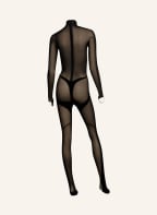 Wolford Catsuit MUGLER X WOLFORD FLOCK SHAPING, Farbe: SCHWARZ (Bild 1)
