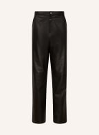 YOUNG POETS Lederhose TONI GOAT VEG 231 Regular Fit, Farbe: SCHWARZ (Bild 1)