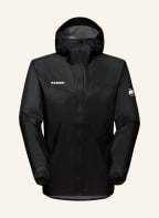 MAMMUT Hardshelljacke KENTO LIGHT mit Kapuze, Farbe: SCHWARZ (Bild 1)
