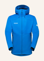MAMMUT Softshelljacke ULTIMATE VII mit Kapuze, Farbe: BLAU (Bild 1)