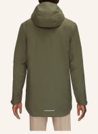 MAMMUT Gefütterter Hardshellparka CHAMUERA mit Kapuze, Farbe: GRÜN (Bild 1)
