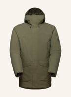 MAMMUT Gefütterter Hardshellparka CHAMUERA mit Kapuze, Farbe: GRÜN (Bild 1)