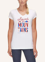 MAMMUT T-Shirt MASSONE SLOGAN, Farbe: WEISS (Bild 1)