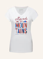 MAMMUT T-Shirt MASSONE SLOGAN, Farbe: WEISS (Bild 1)