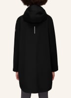MAMMUT Hardshelljacke SEON PONCHO mit Kapuze, Farbe: SCHWARZ (Bild 1)