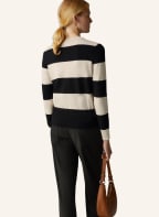 BOGNER Strickpullover SENIA, Farbe: SCHWARZ/ CREME (Bild 1)